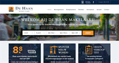 Desktop Screenshot of dehaan-makelaars.nl